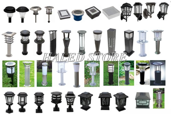 HALED STORE cung cấp đa dạng mẫu đèn trụ sân vườn
