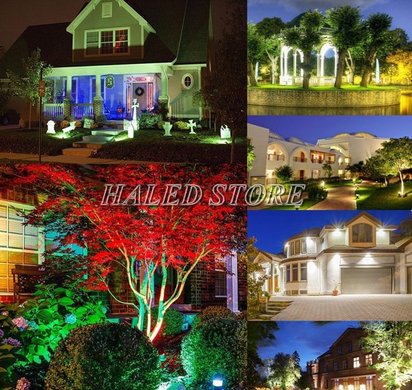 Một số ứng dụng khác của đèn LED chiếu cây RGB