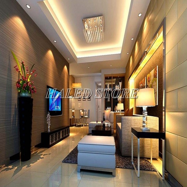 Đèn LED dây được sử dụng nhiều trong trang trí nội thất