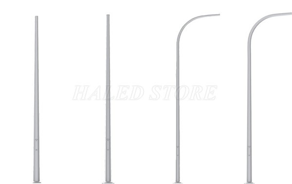 Các kiểu dáng cột đèn cao áp 6m