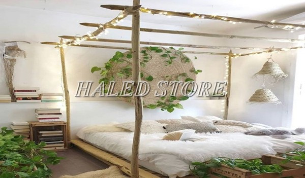 Trang trí phòng ngủ ánh sáng LED tự nhiên