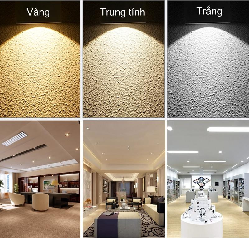 Đèn LED âm trần với màu sắc và kiểu dáng đa dạng được sử dụng trong rất nhiều không gian khác nhau.