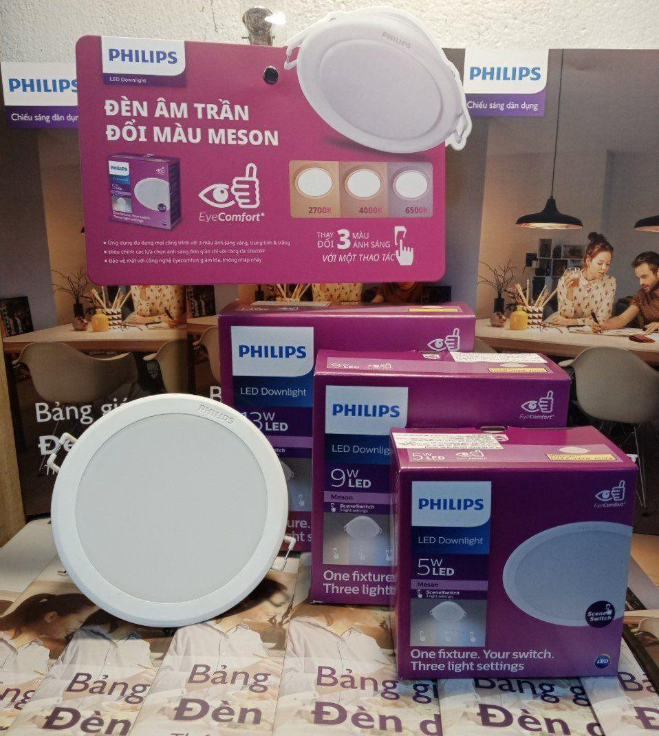 đèn led 3 chế độ philips