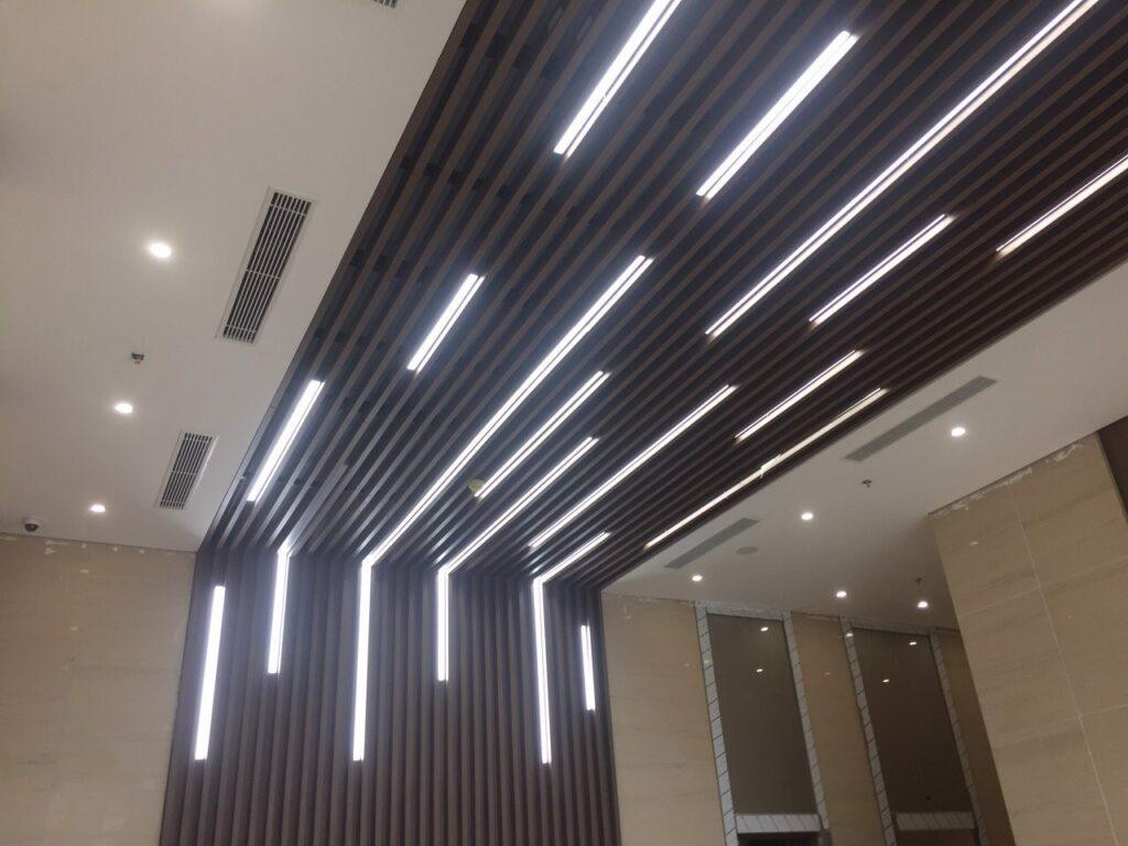 đèn led thanh nhôm âm trần
