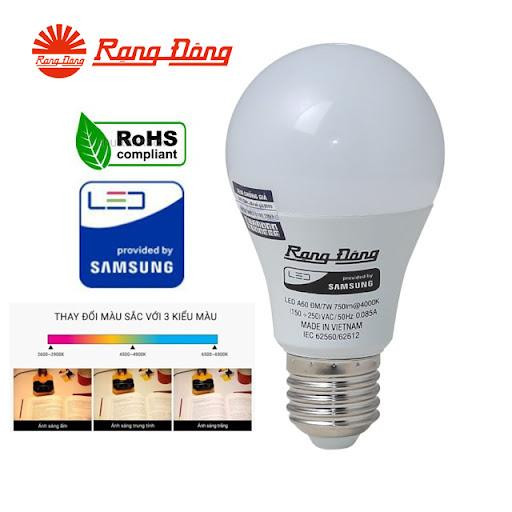 Đèn LED Bulb 3 màu
