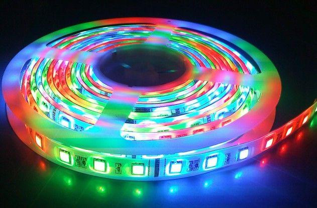 Đèn LED dây 7 màu 12V 5050 cuộn 5m HALEDCO