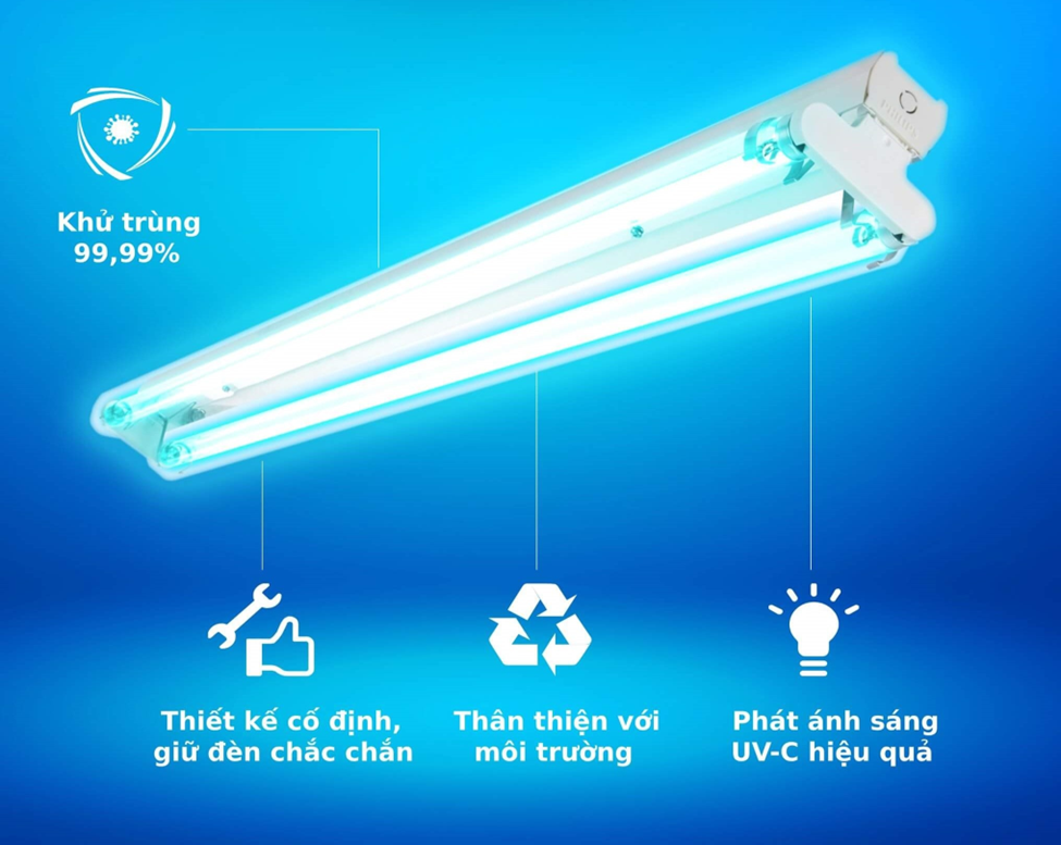 Đèn led uv diệt khuẩn