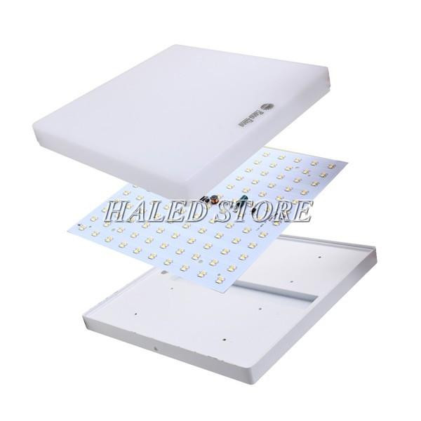 Đèn LED ốp trần vuông đế nhựa LN12N 170x170 12W
