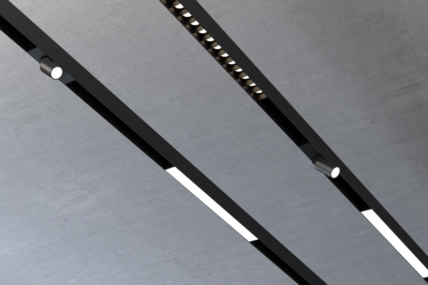Hướng dẫn cách lắp đặt đèn LED ray trần thạch cao chi tiết