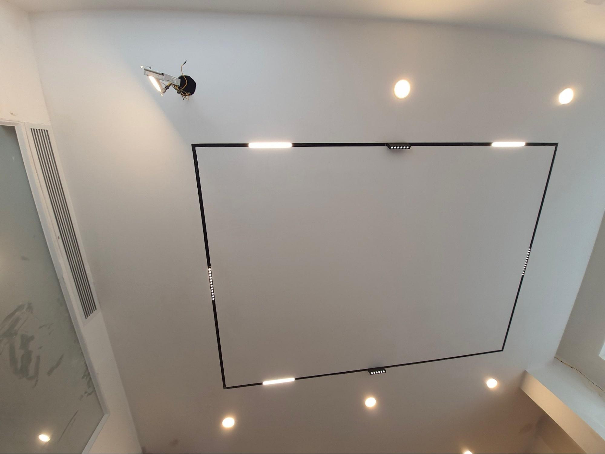 Hướng dẫn cách lắp đặt đèn LED ray trần thạch cao chi tiết
