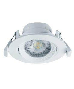 Đèn spotlight âm trần được dùng lắp đặt ẩn vào bên trong trần hoặc tường của công trình. 