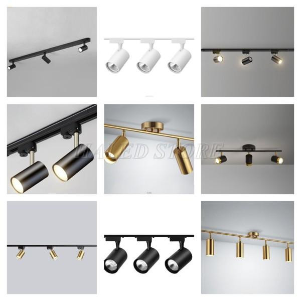 Các loại đèn rọi ray 3 bóng thông dụng