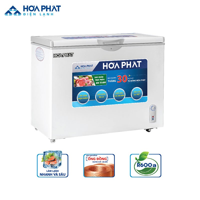 Tủ đông dàn đồng 1 ngăn 1 cánh mở HCF 516S1Đ1, bạn có thể lựa chọn phiên bản HCFI 516S1Đ1 với chế độ Inverter tiết kiệm điện