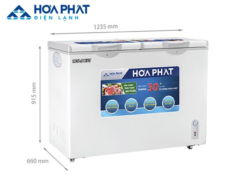 Tủ đông tiết kiệm điện HCFI 656S2Đ2 2 chế độ
