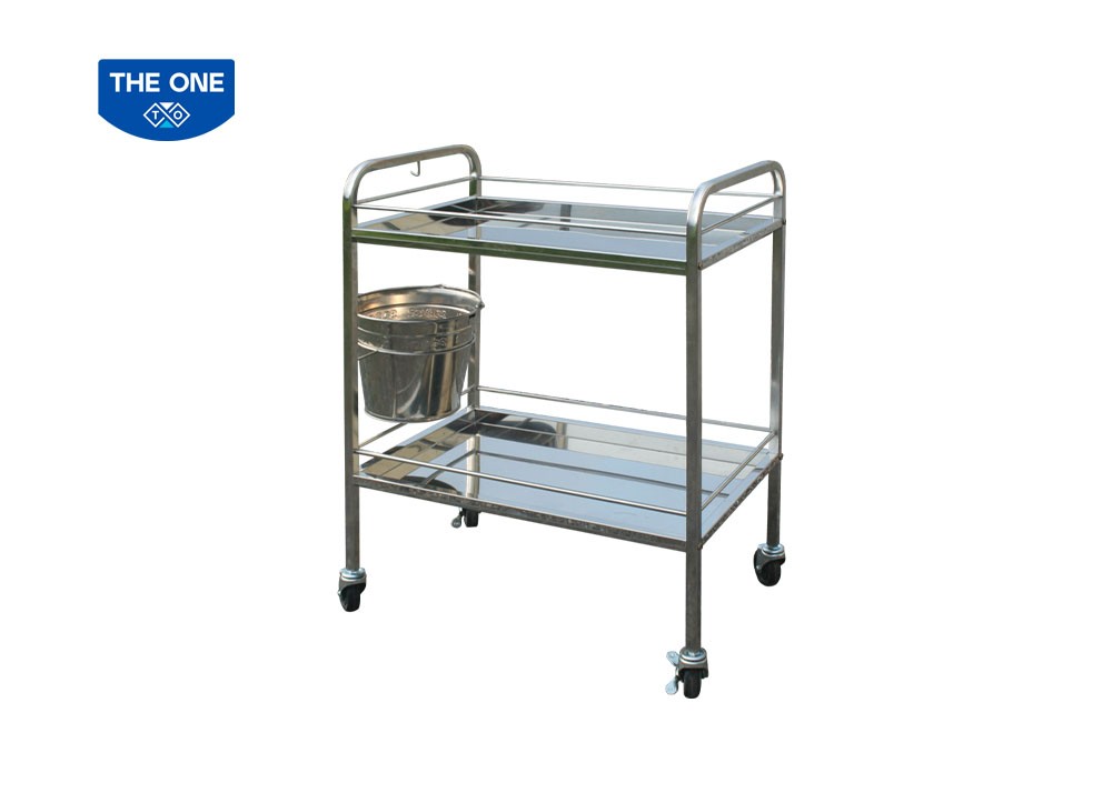 Xe đẩy dụng cụ y tế