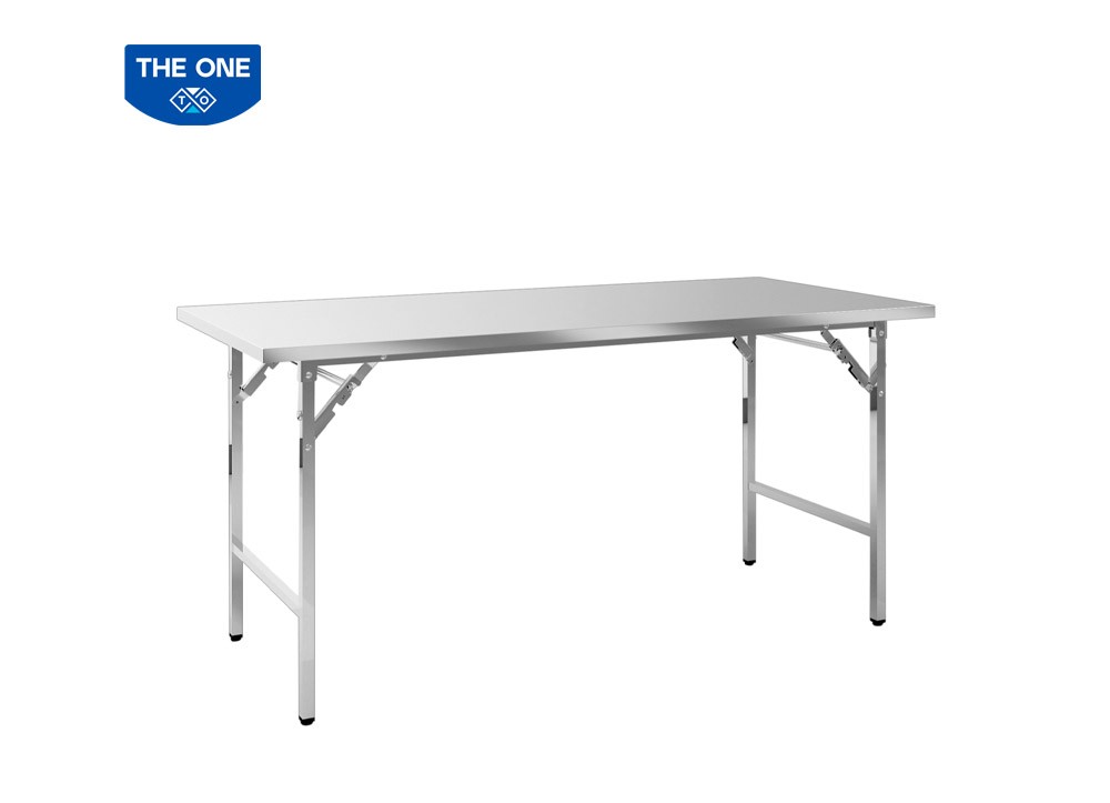 Bàn gấp khung thép