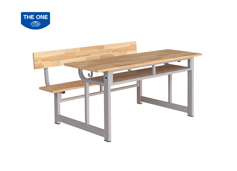 Bàn học sinh gỗ tự nhiên