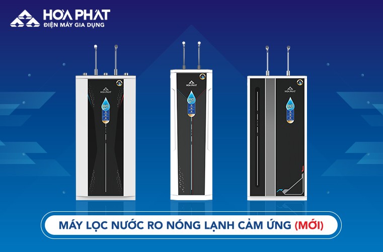 Gia dụng Hòa Phát ứng dụng công nghệ Fuzzy Logic cho máy lọc nước RO cảm ứng