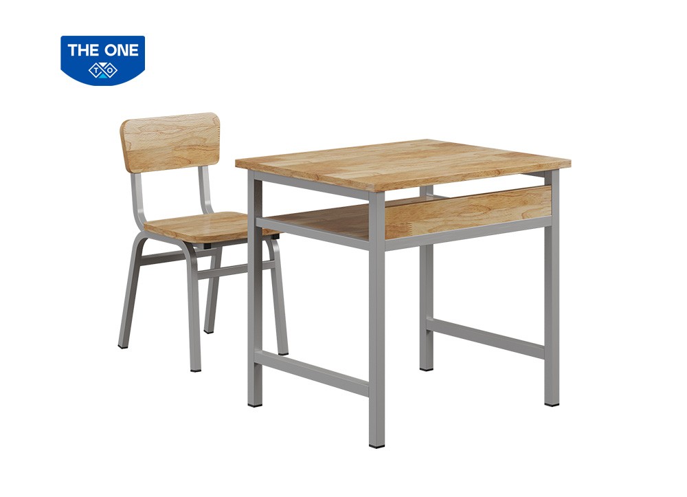 Bàn học sinh gỗ tự nhiên
