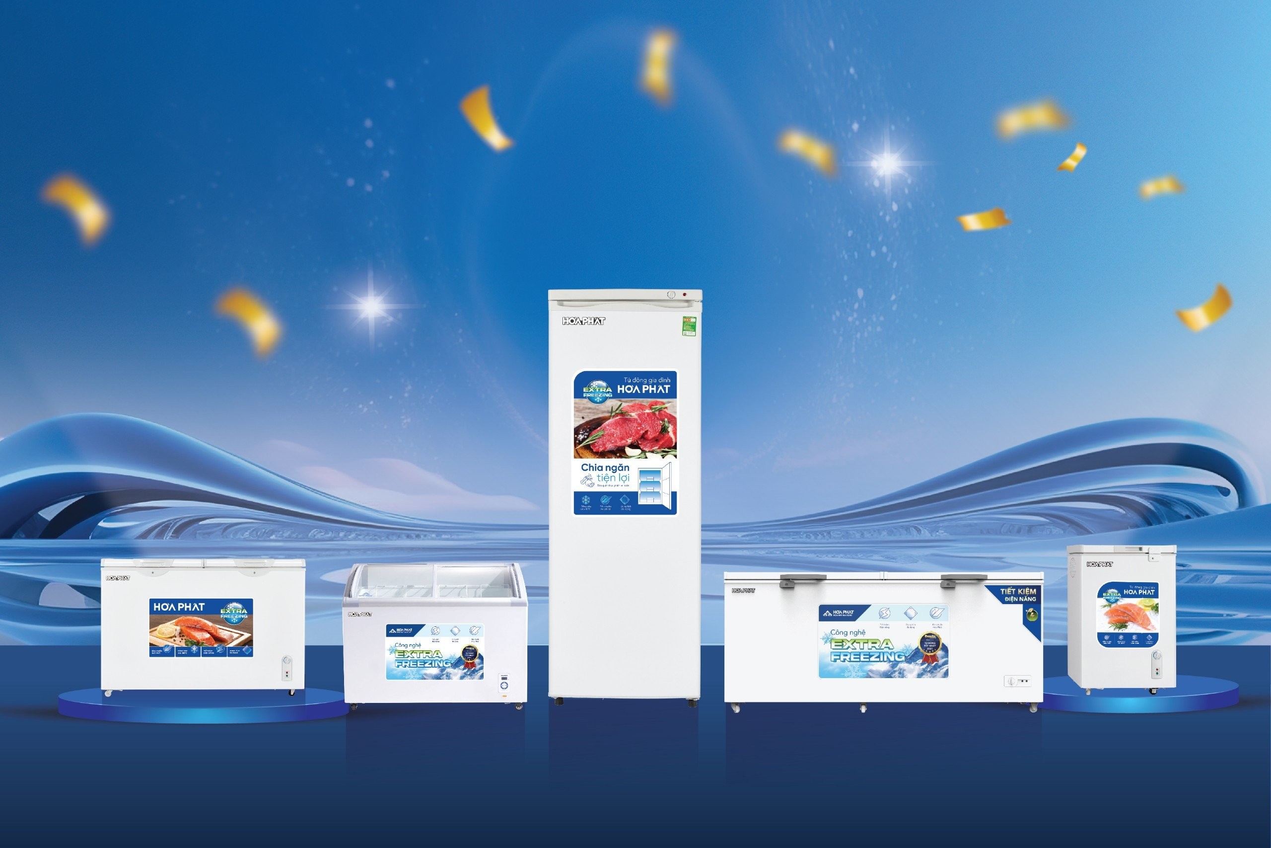 TỦ ĐÔNG HÒA PHÁT - TRỮ GÌ CŨNG THÍCH