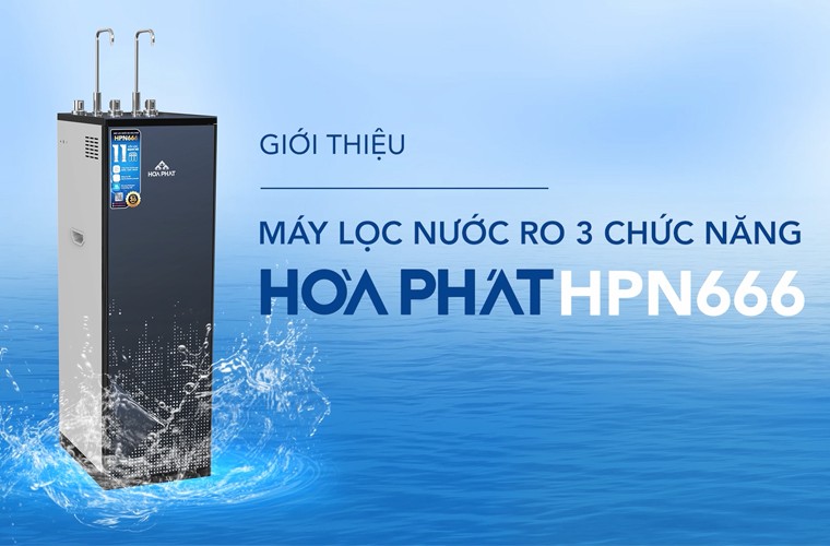 Khám Phá Máy Lọc Nước RO 3 Chức Năng Hòa Phát HPN666