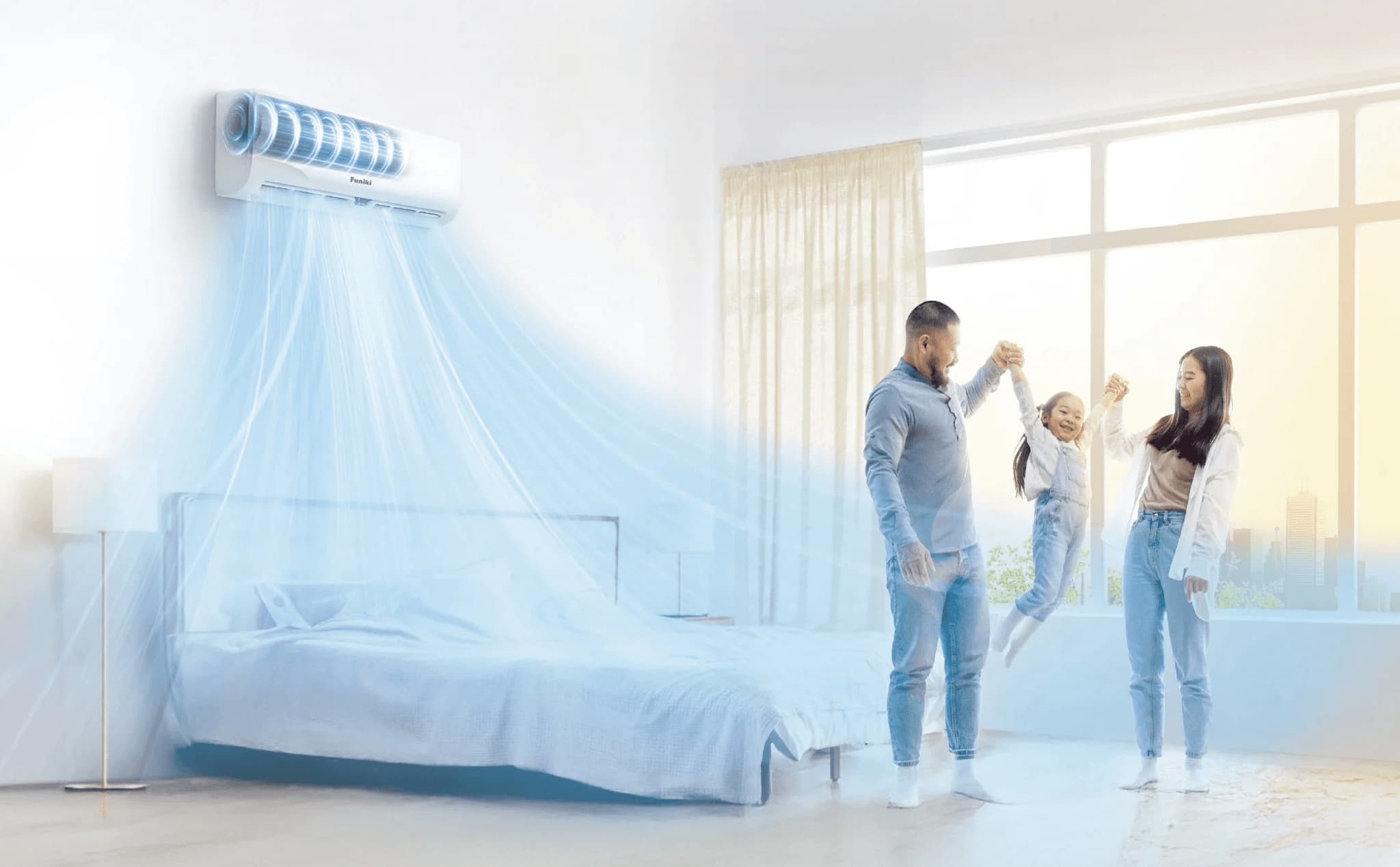 Điều hoà Funiki PowerAI – Trợ thủ mát lạnh, bền bỉ, tiết kiệm cho ngày hè oi bức
