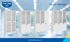 Tủ sắt hiện đại TU06, TU09 – Lưu trữ khoa học, tối ưu không gian, đồng hành bền bỉ trong mọi môi trường làm việc hiện đại.