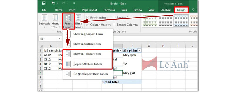 Cách lọc dữ liệu trong Excel