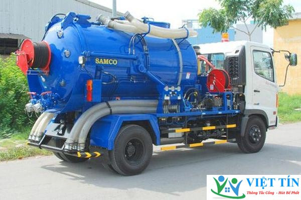 Quy trình thi công dịch vụ hút hầm cầu tại công ty Việt Tín