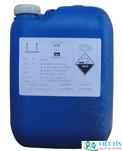 Sử dụng an toàn H2SO4 đặc