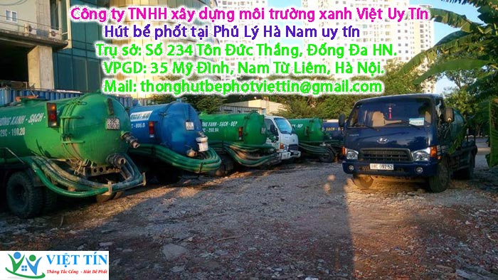 Hút bể phốt tại Phủ Lý Hà Nam uy tín Hút bể phốt tại Phủ Lý Hà Nam uy tín