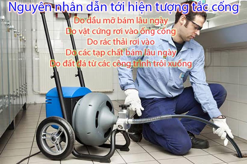 Nguyên nhân dẫn tới hiện tượng tắc nghẽn ống cống Nguyên nhân dẫn tới hiện tượng tắc nghẽn ống cống