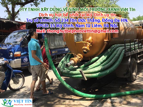 Hút bể phốt tại Mỹ Đình Giá Ưu Đãi Hút bể phốt tại Mỹ Đình Giá Ưu Đãi