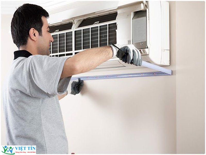 Quy trình lắp đặt điều hòa tại Thành Công