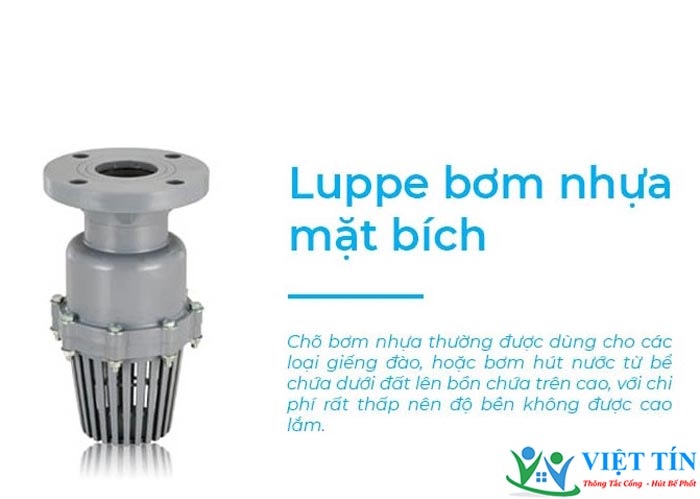 Luppe máy bơm bằng nhựa mặt bích Luppe máy bơm bằng nhựa mặt bích