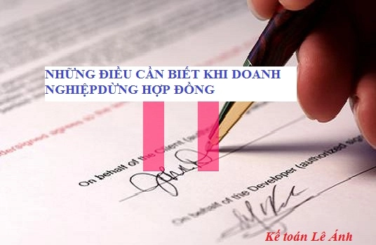 hủy hợp đồng kinh tế 