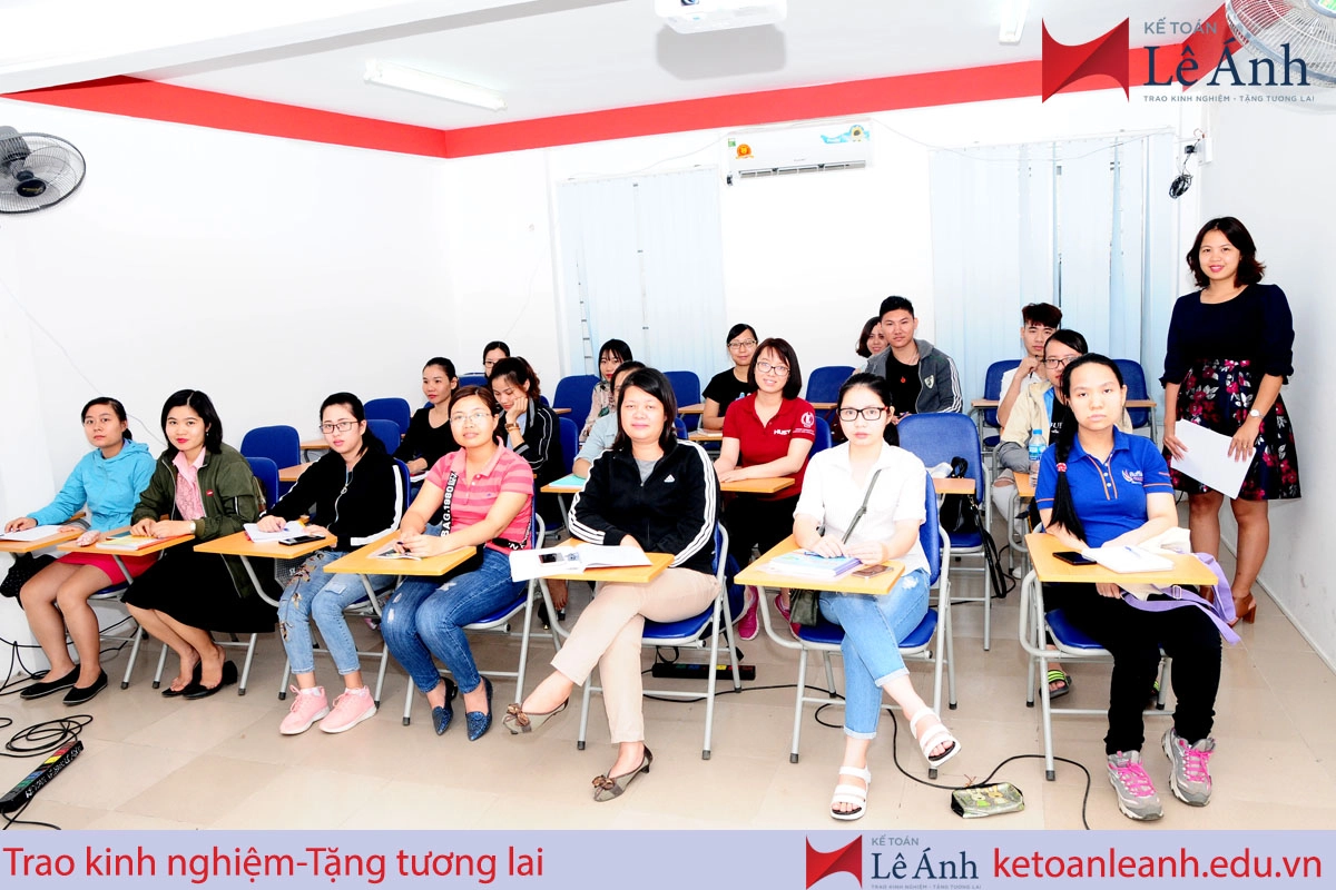 khoá học nguyên lý kế toán tại lê ánh