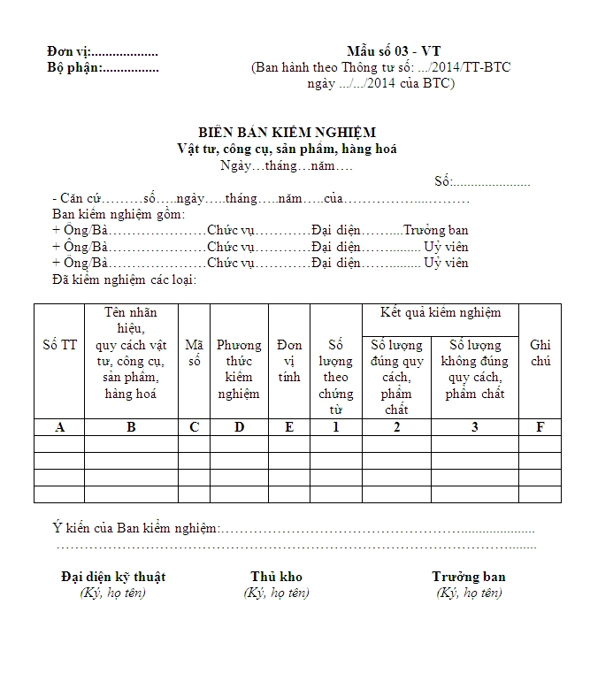 bien-ban-kiem-nghiem-vat-tu-sp-hh-mau-so-03-vt-tt200-2014-tt-btc