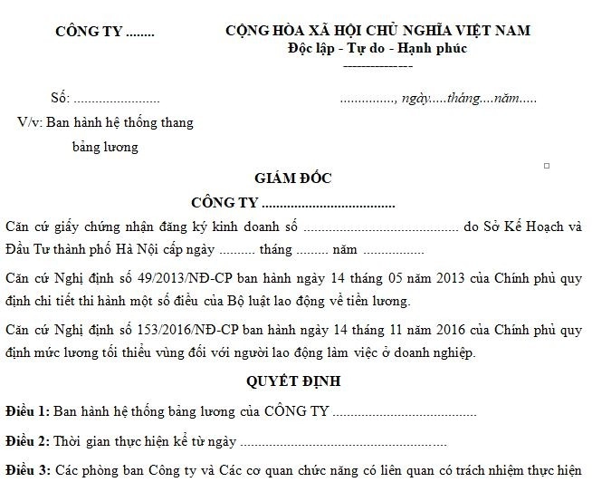 mau-quyet-dinh-ban-hanh-he-thong-thang-bang-luong-cua-doanh-nghiep