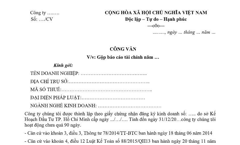 mau-cong-van-gop-bao-cao-tai-chinh
