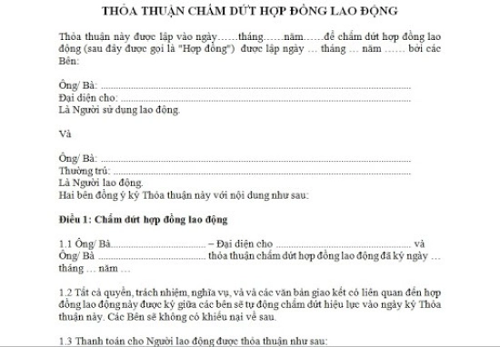 cham-dut-hop-dong-lao-dong