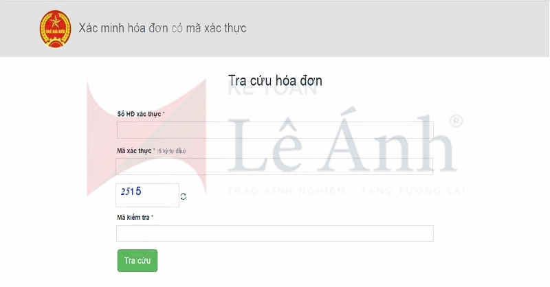 Tra cứu hóa đơn điện tử - 6