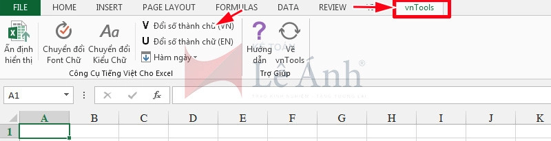 Đổi số thành chữ trong Excel 3