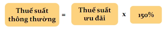 Thuế suất thông thường