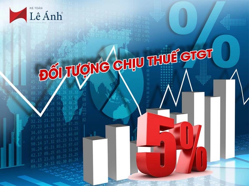Đối tượng chịu thuế GTGT 5%