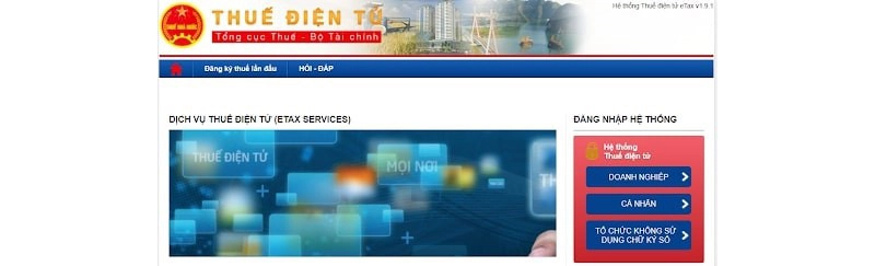 Đăng ký mã số thuế cá nhân online