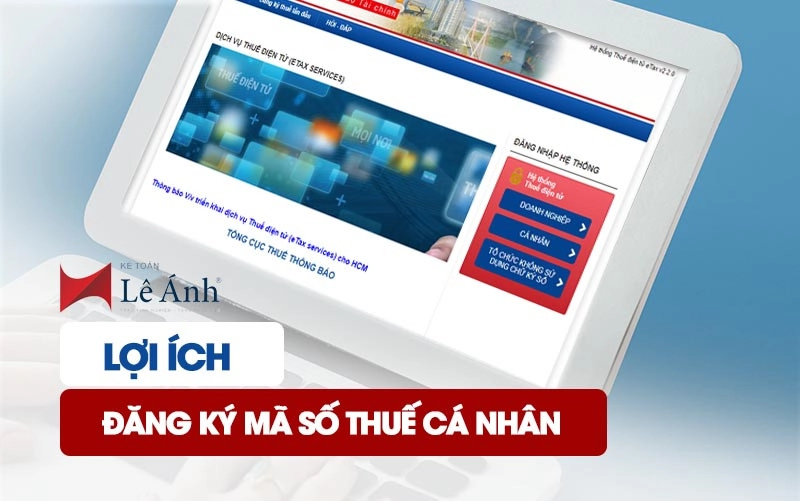 Lợi ích của đăng ký mã số thuế online 