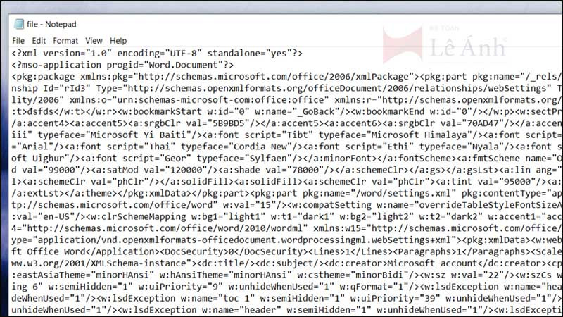 Phần mềm đọc file XML