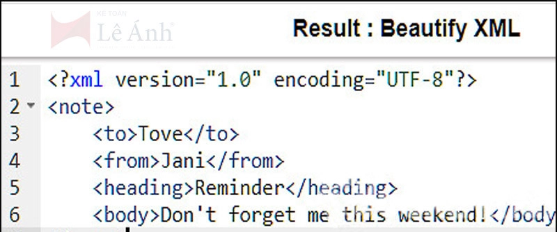 Phần mềm đọc tờ khai thuế XML