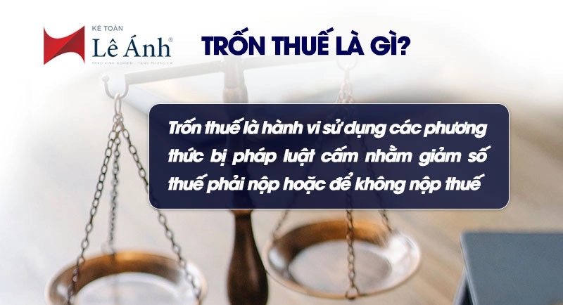 Trốn thuế là gì